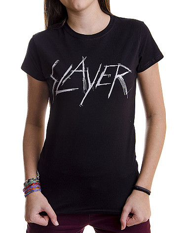 Slayer tričko, Scratchy Logo, dámské