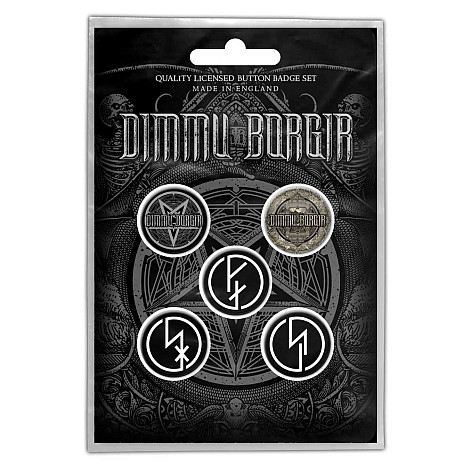 Dimmu Borgir set 5-ti placek 25 mm, Eonian