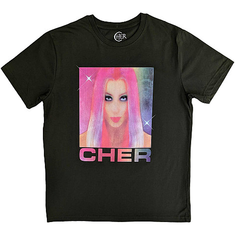 Cher tričko, Pink Hair Green, pánské