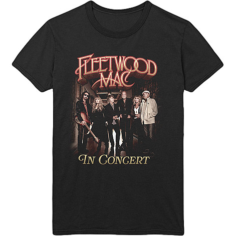 Fleetwood Mac tričko, In Concert Black - Limited Edition, pánské