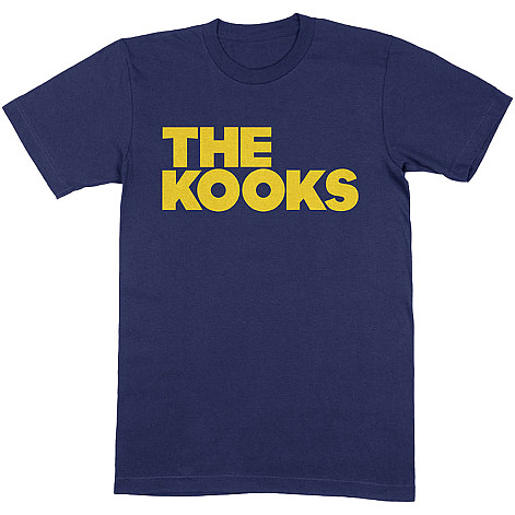 The Kooks tričko, Logo Navy Blue, pánské