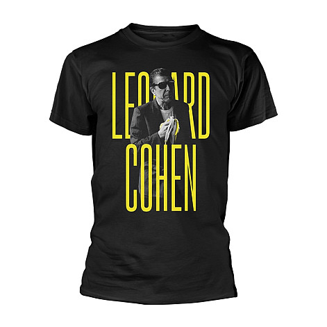 Leonard Cohen tričko, Banana Black, pánské
