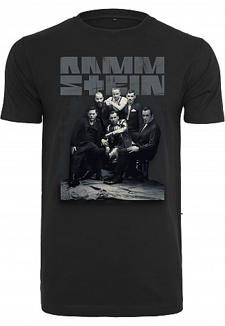 Rammstein tričko, Band Photo Black, pánské