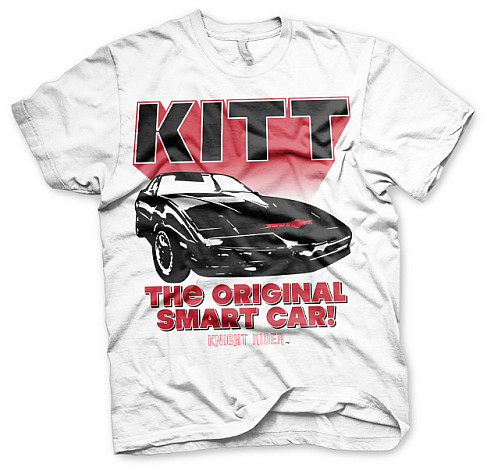 Knight Rider tričko, Kitt The Original Smart Car, pánské