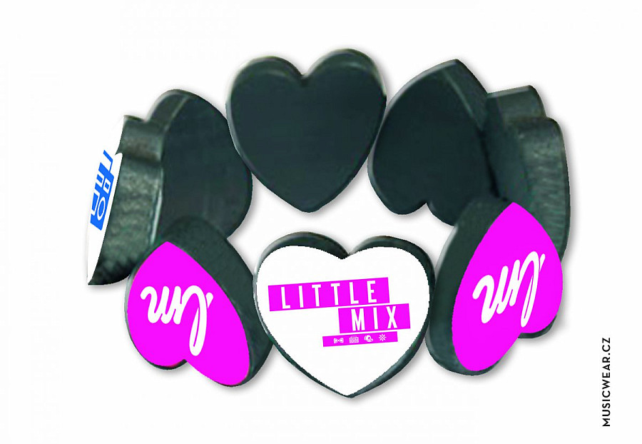Little Mix náramek, Little Mix Heart, dámský | Musicwear - Trička, mikiny