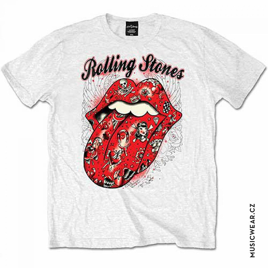 Rolling Stones tričko, Tattoo Flash, pánské, velikost M