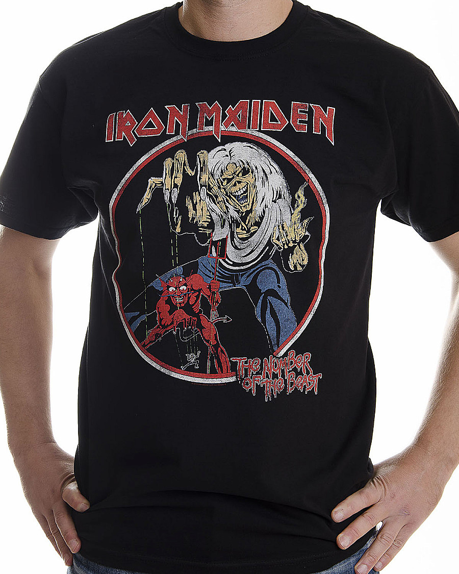 Iron Maiden tričko, NOTB Vintage, pánské, velikost L