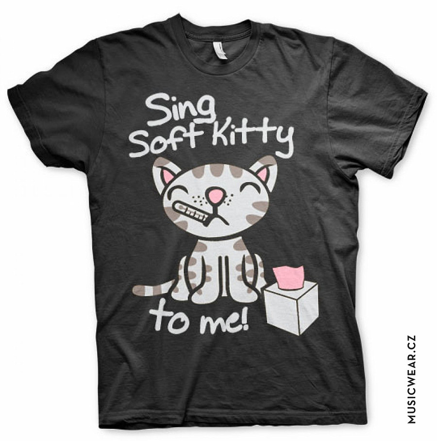 Big Bang Theory tričko, Sing Soft Kitty To Me, pánské, velikost XXL