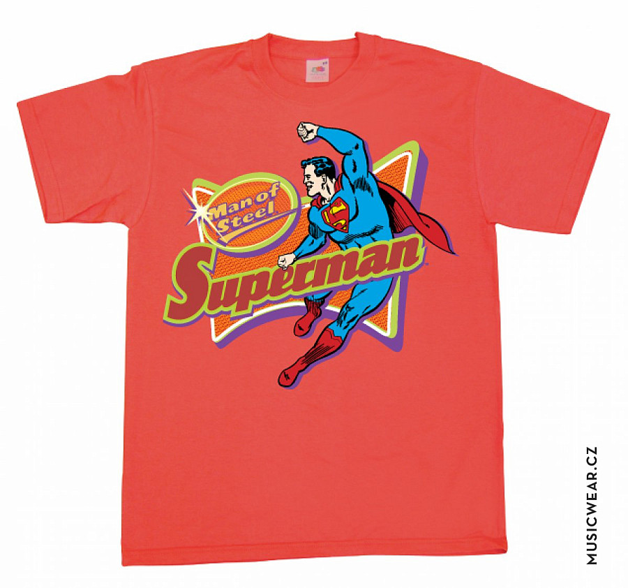 Superman tričko, The Man Of Steel, pánské, velikost L