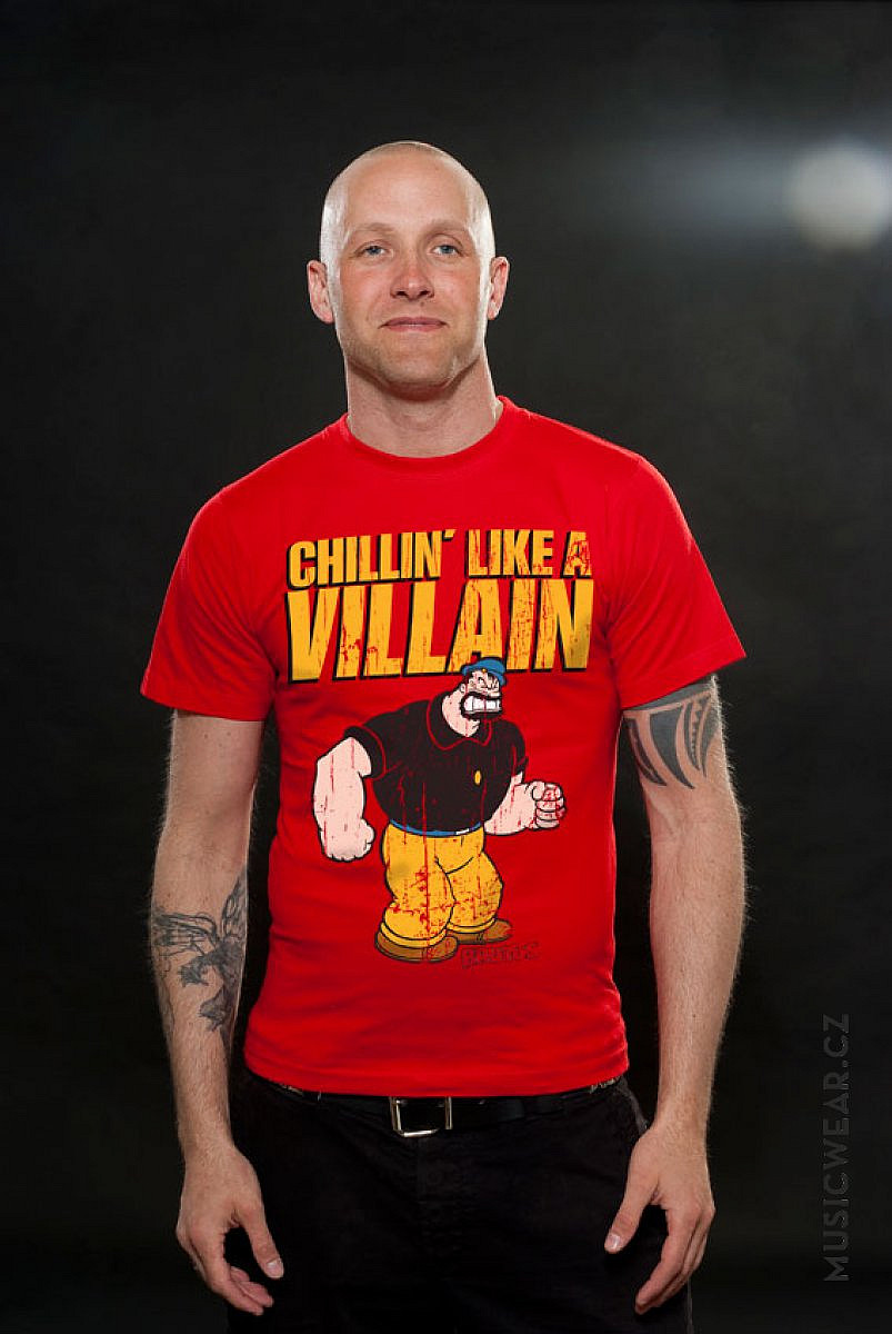 Pepek námořník tričko, Chillin Like A Villain, pánské, velikost M