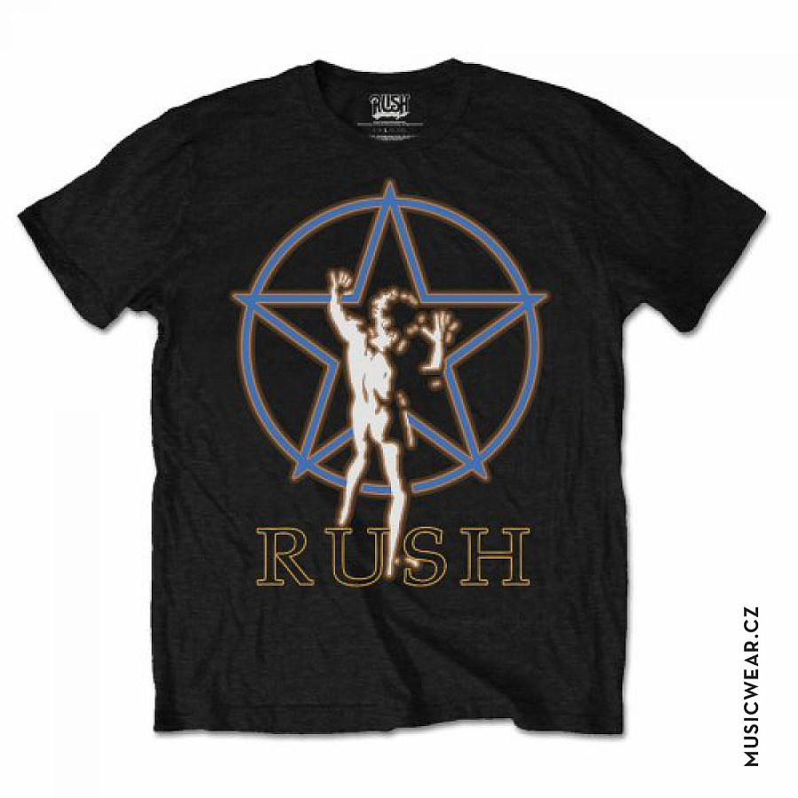 Rush tričko, Star Man Glow, pánské, velikost M