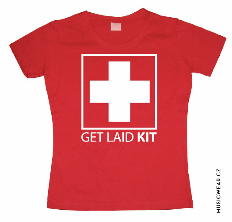 Street tričko, Get Laid Kit Girly, dámské, velikost M