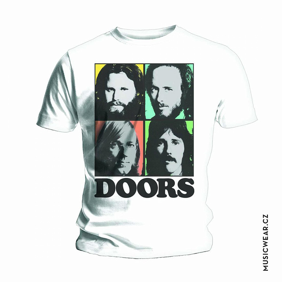 The Doors tričko, Colour Box, pánské, velikost XL