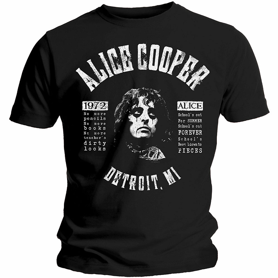 Alice Cooper tričko, School Is Out, pánské, velikost XXL