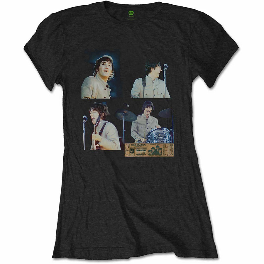 The Beatles tričko, Shea Stadium Shots Girly, dámské, velikost S