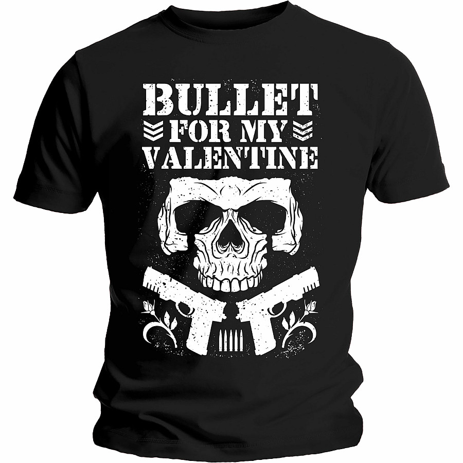 Bullet For My Valentine tričko, Bullet Club Black, pánské, velikost XL
