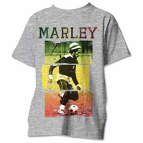 Bob Marley tričko, Football Text, pánské, velikost L