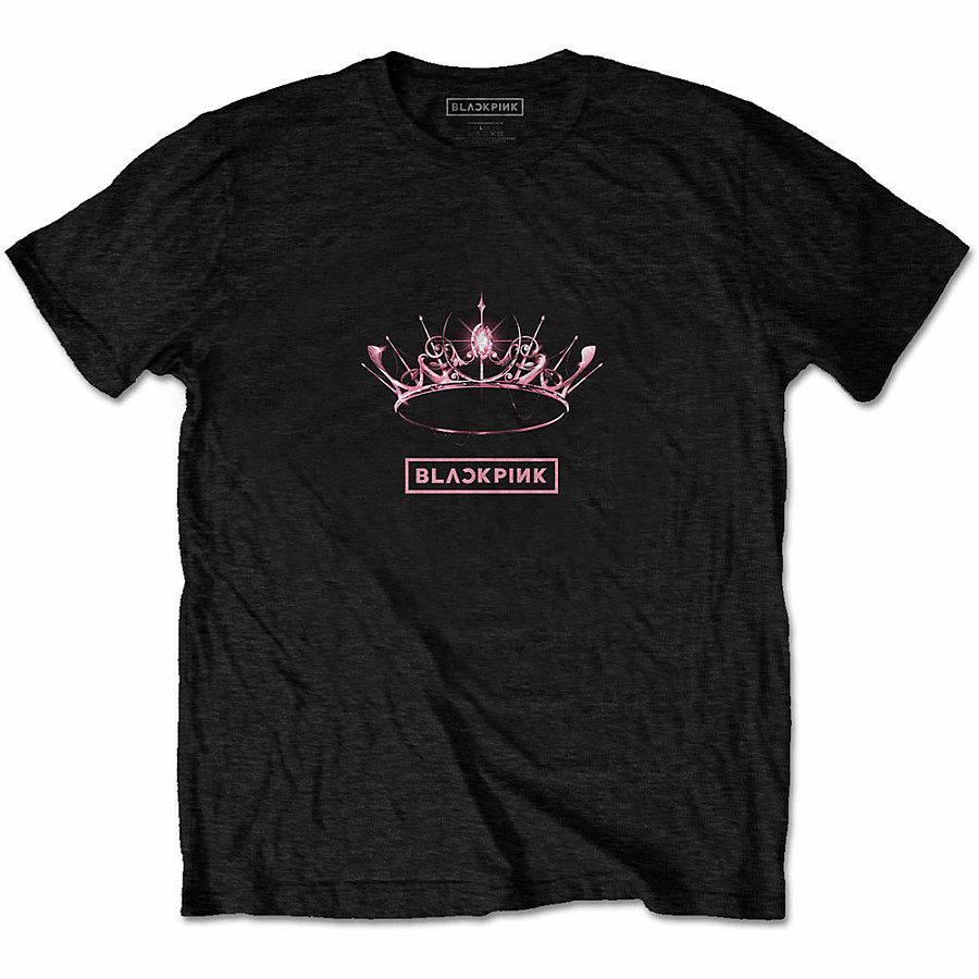 BlackPink tričko, The Album - Crown BP Black, pánské, velikost XXL