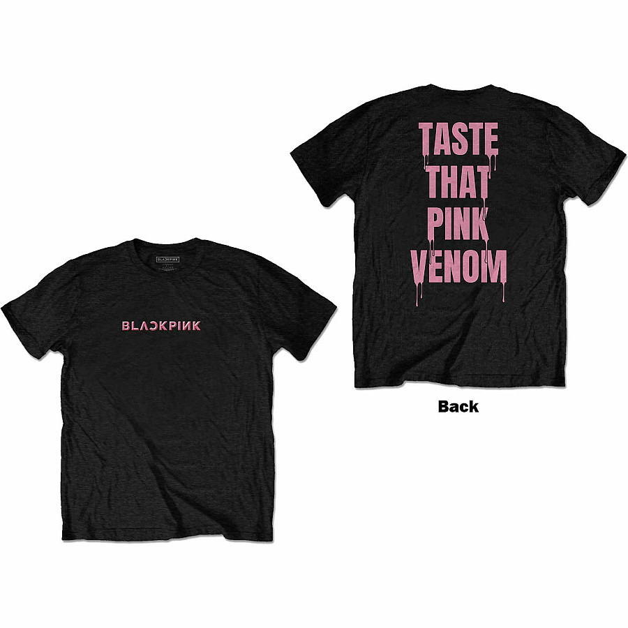 BlackPink tričko, Taste That BP Black, pánské, velikost XXL