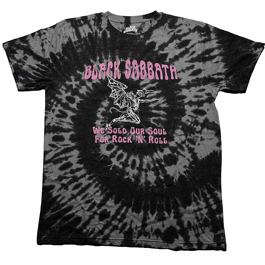 Black Sabbath tričko, We Sold Our Soul For Rock N&#039; Roll Wash Black, pánské, velikost XXL
