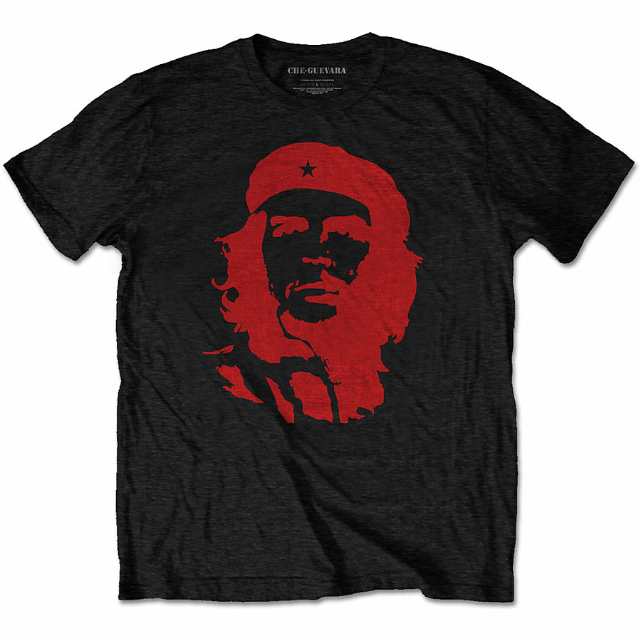 Che Guevara tričko, Red On Black, pánské, velikost XL