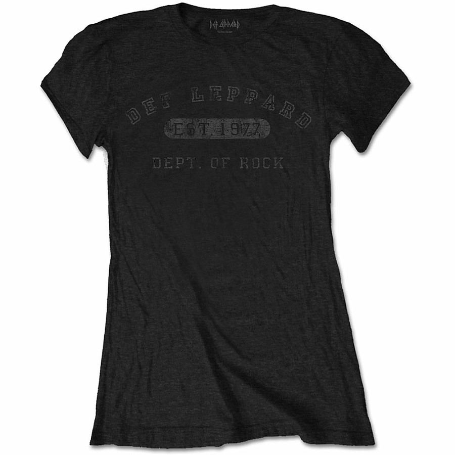 Def Leppard tričko, Collegiate Logo Girly, dámské, velikost XL