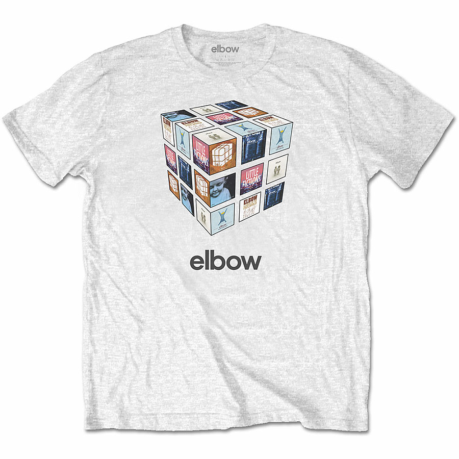 Elbow tričko, Best Of White, pánské, velikost XXL