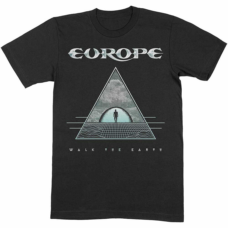 Europe tričko, Walk The Earth Black, pánské, velikost M