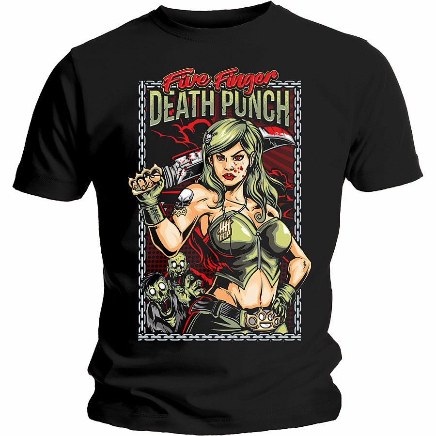 Five Finger Death Punch tričko, Assassin, pánské, velikost S