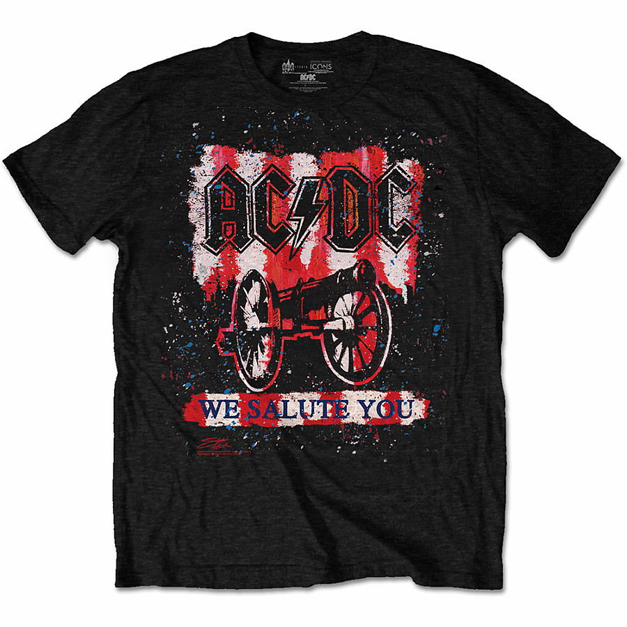 AC/DC tričko, We Salute You, pánské, velikost L