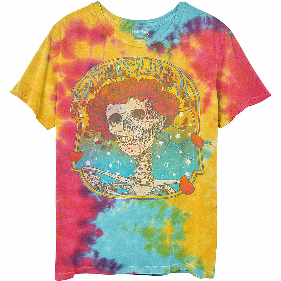 Grateful Dead tričko, Bertha Frame Dip-Dye Multicolour, pánské, velikost L