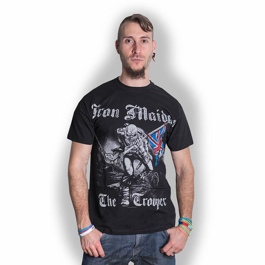 Iron Maiden tričko, Sketched Trooper, pánské, velikost XL
