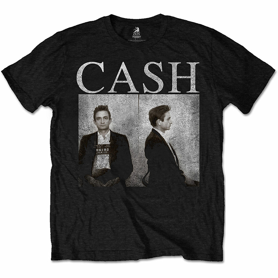 Johnny Cash tričko, Mug Shot, pánské, velikost S