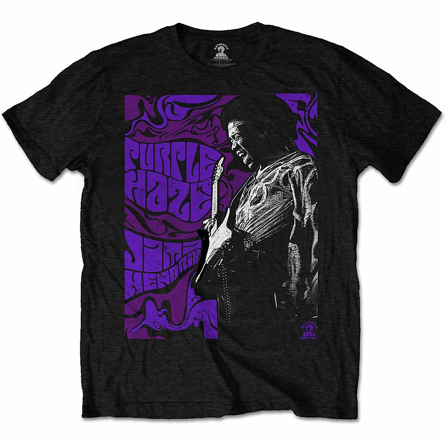Jimi Hendrix tričko, Purple Haze, pánské, velikost S