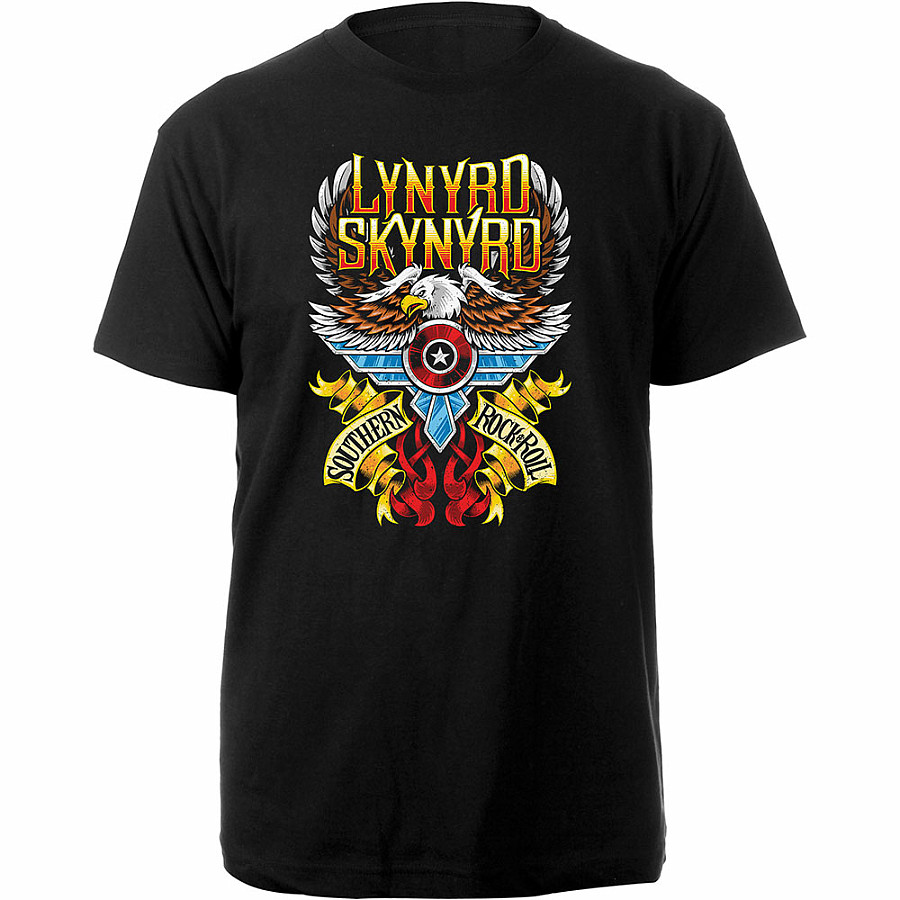 Lynyrd Skynyrd tričko, Southern Rock &amp; Roll, pánské, velikost S