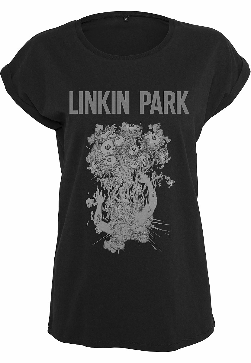 Linkin Park tričko, Park Eye Guts Girly Black, dámské, velikost XL