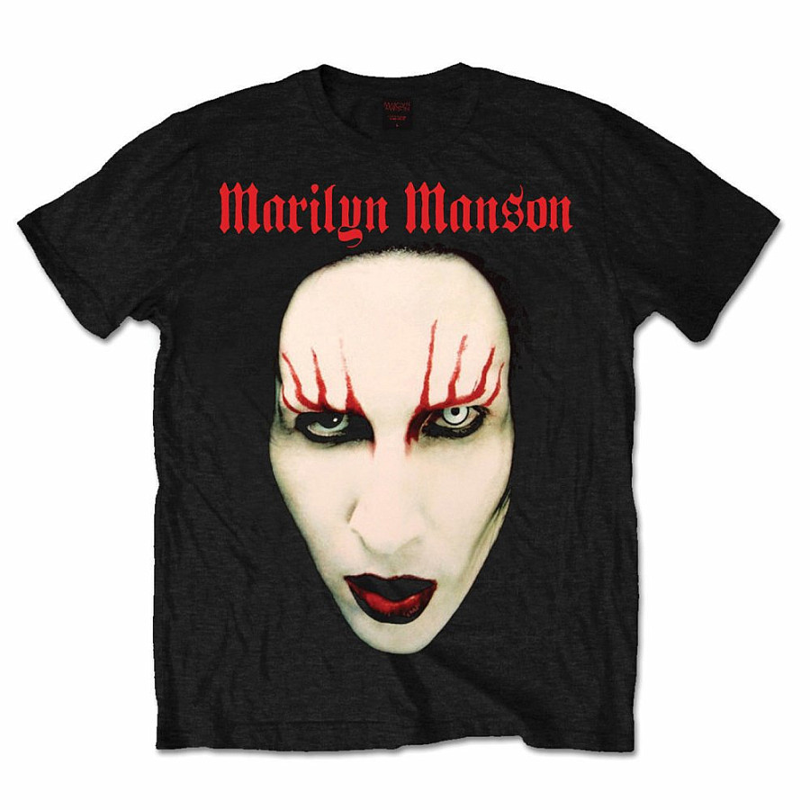 Marilyn Manson tričko, Red Lips, pánské, velikost M