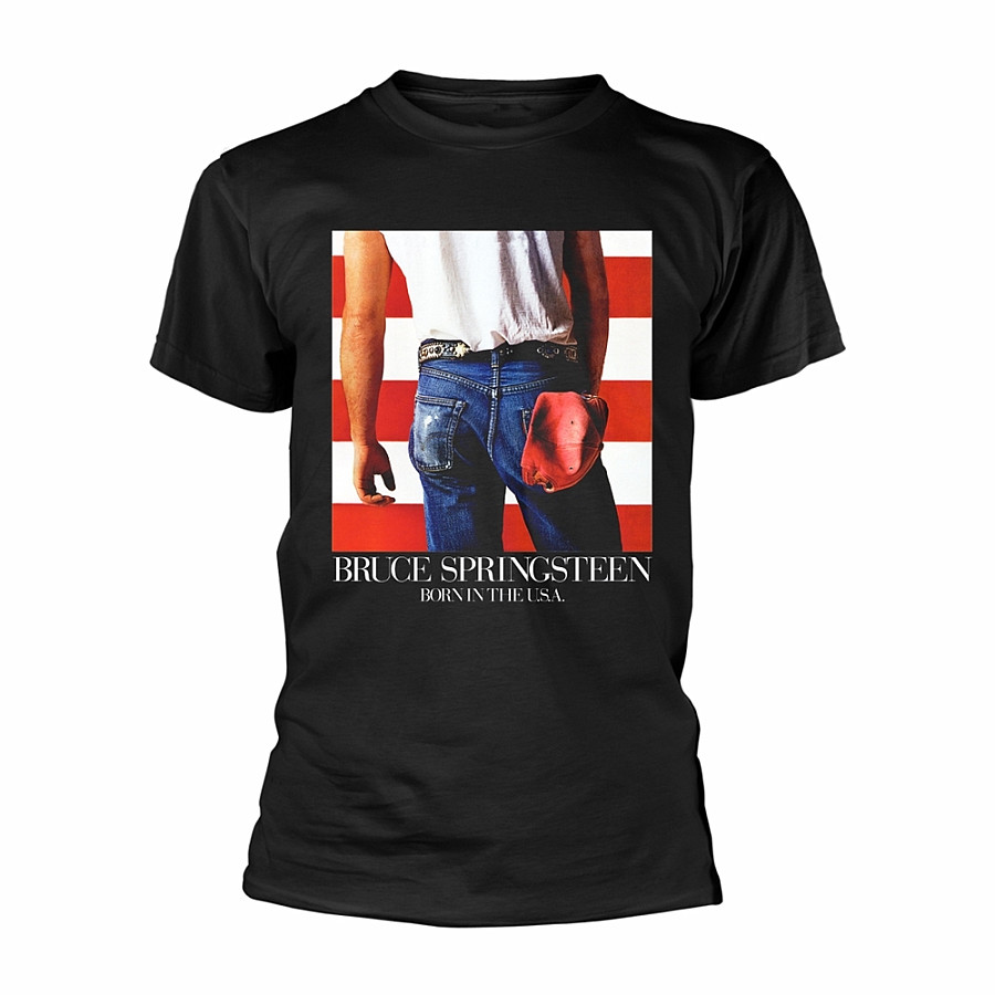 Bruce Springsteen tričko, BITU BP Black, pánské, velikost M