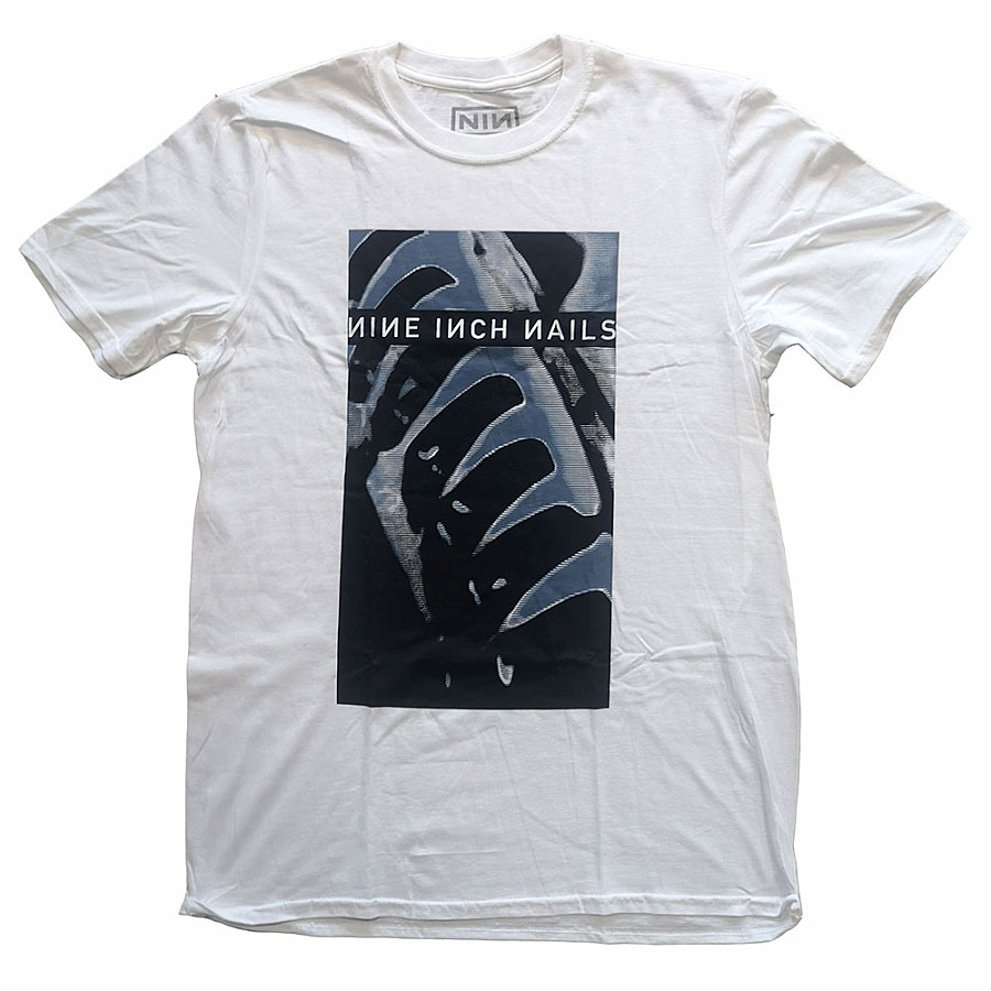 Nine Inch Nails tričko, Pretty Hate Machine BP White, pánské, velikost XL