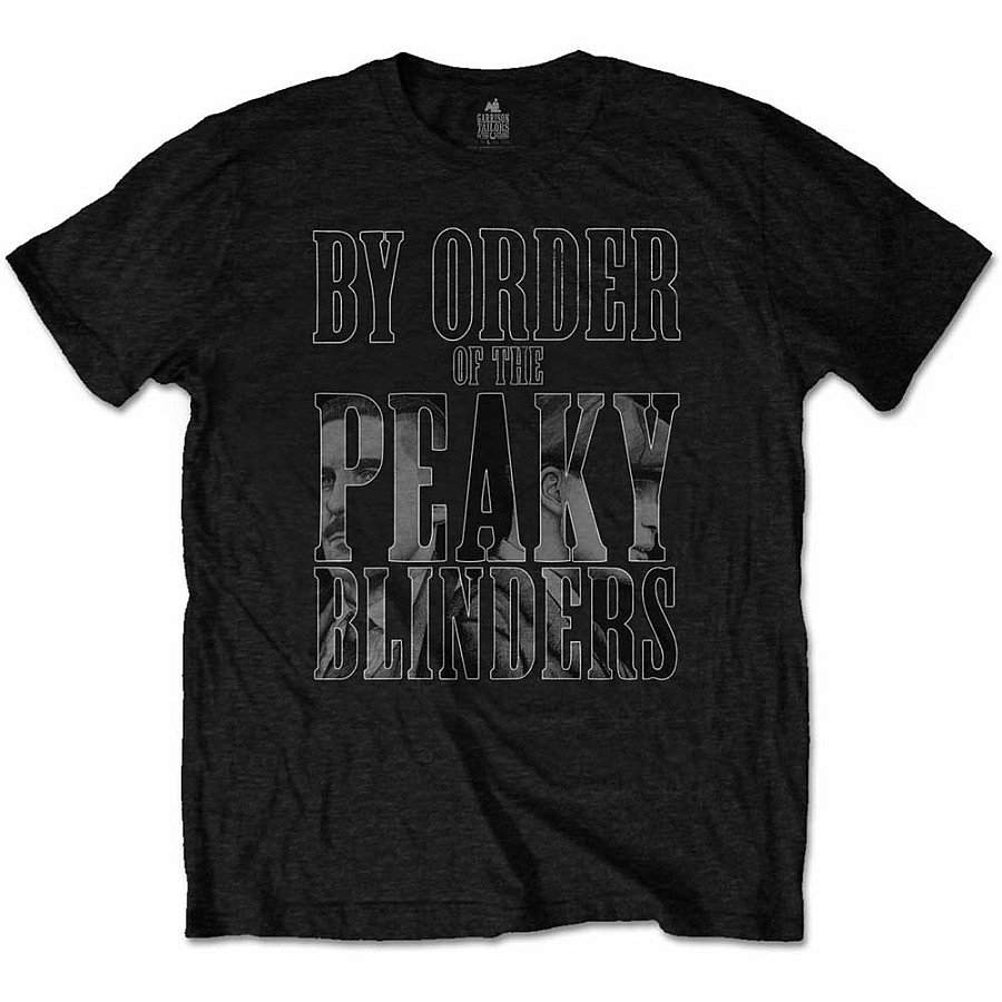 Peaky Blinders tričko, By Order Infill, pánské, velikost M