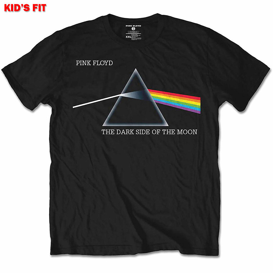 Pink Floyd tričko, Dark Side of the Moon Kids Black, dětské, velikost M velikost M věk (3-4 roky))