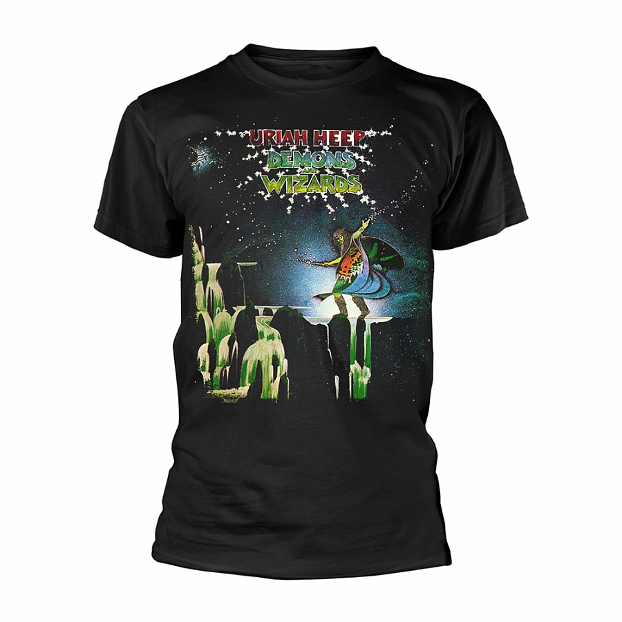 Uriah Heep tričko, Demons And Wizards Black, pánské, velikost S