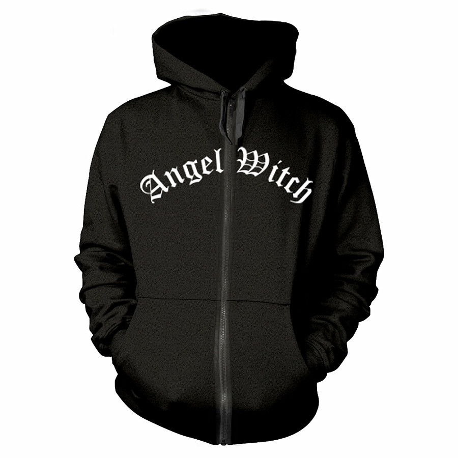 Angel Witch mikina, Baphomet Zipped BP Black, pánská, velikost XL