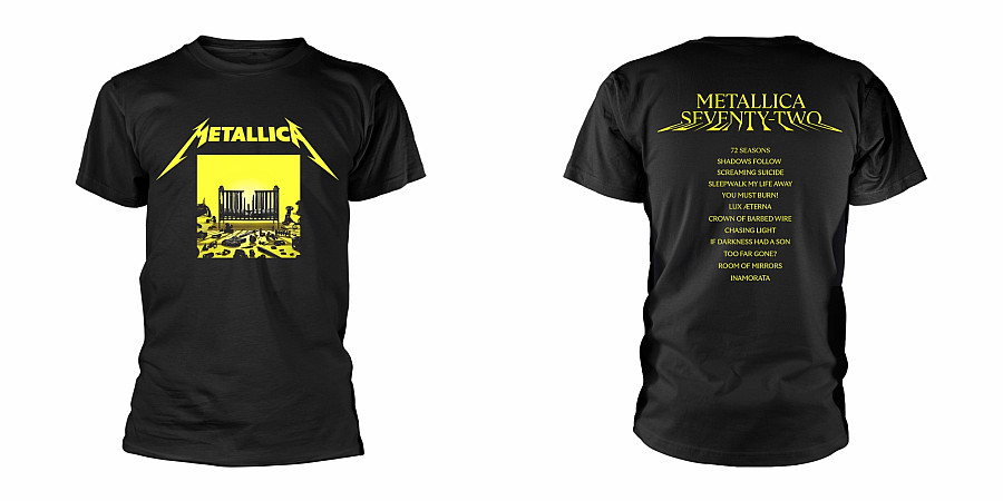 Metallica tričko, M72 Square Cover BP Black, pánské, velikost M