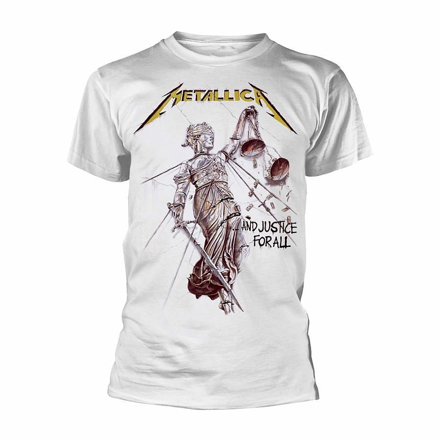 Metallica tričko, Justice White BP, pánské, velikost XL