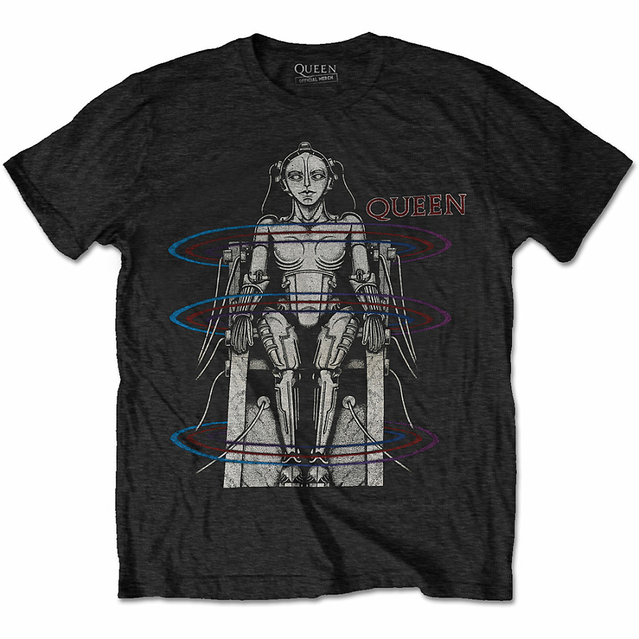Queen tričko, European Tour 1984, pánské, velikost XXL