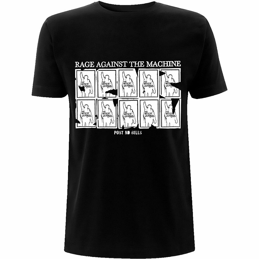 Rage Against The Machine tričko, Post No Bills Black, pánské, velikost XXL