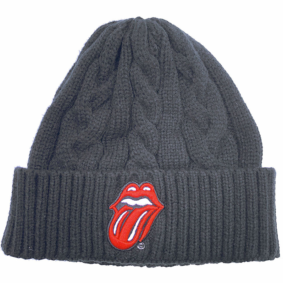 Rolling Stones zimní kulich, Classic Tongue Knitted