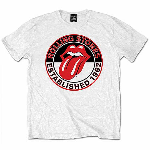 Rolling Stones tričko, Est. 1962, pánské, velikost S