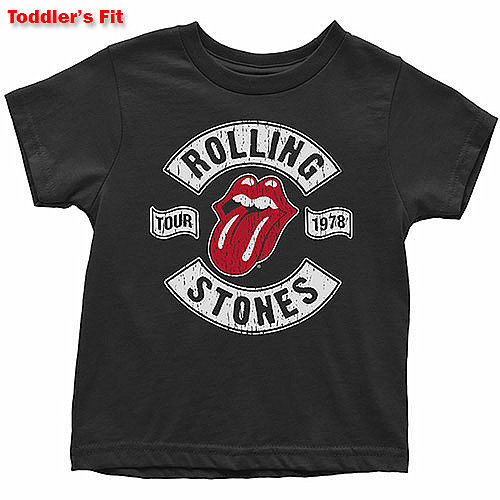 Rolling Stones tričko, US Tour 1978 Black, dětské, velikost XXXL velikost XXXL (5 let)